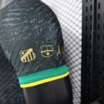 Camiseta Brasil Negro Edición Especial Versión Jugador puño