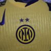 Camiseta Inter de Milan Tercera Equipación versión jugador 2024-2025 logo
