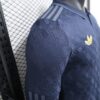 Camiseta Juventus Manga Larga Tercera Equipacion 2024-2025 puño derecho