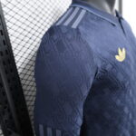 Camiseta Juventus Manga Larga Tercera Equipacion 2024-2025 puño derecho