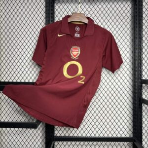 Camiseta Retro Arsenal Primera Equipacion 2005-2006
