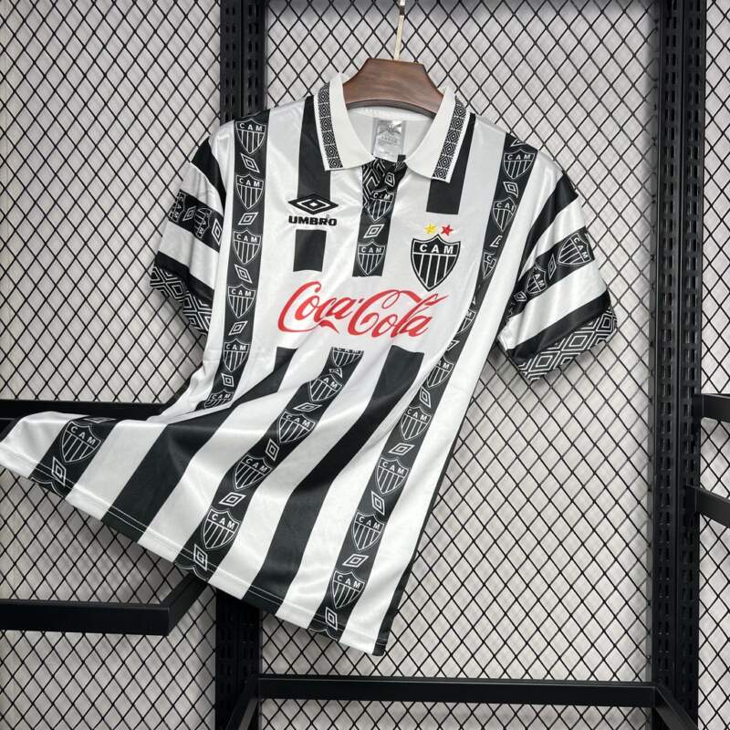 Camiseta Retro Atletico Mineiro Primera Equipacion 1995 Camiseta Retro Atletico Mineiro Primera Equipacion 1995
