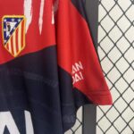 Camiseta Retro Atlético de Madrid Segunda Equipacion 1996-1997 puño