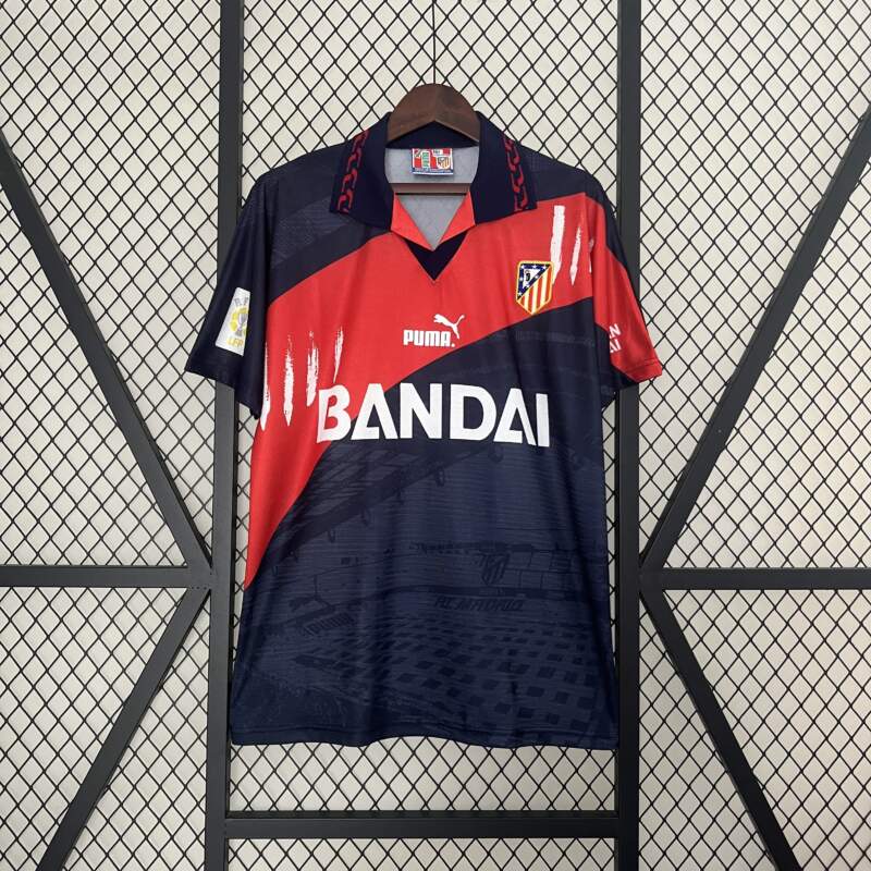Camiseta Retro Atlético de Madrid Segunda Equipacion 1996-1997 Camiseta Retro Atlético de Madrid Segunda Equipacion 1996-1997