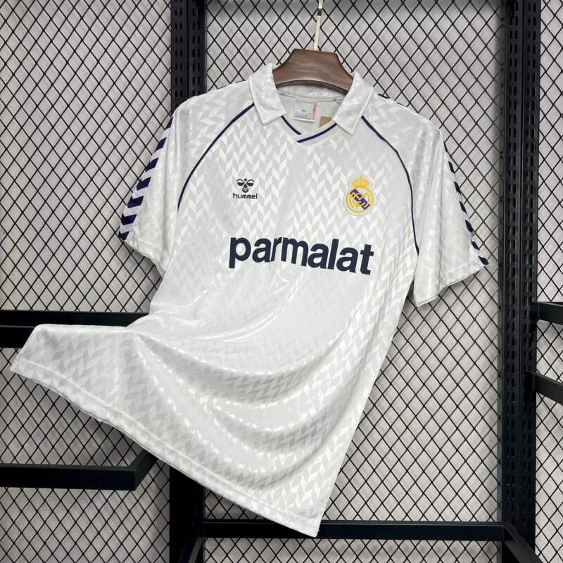 Camiseta Retro Real Madrid Primera Equipacion 1988-1989 Camiseta Retro Real Madrid Primera Equipacion 1988-1989