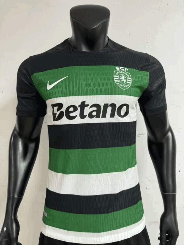 Camiseta Sporting de Lisboa Primera Equipacion Versión jugador 2024-2025 Camiseta Sporting de Lisboa Primera Equipacion Versión jugador 2024-2025