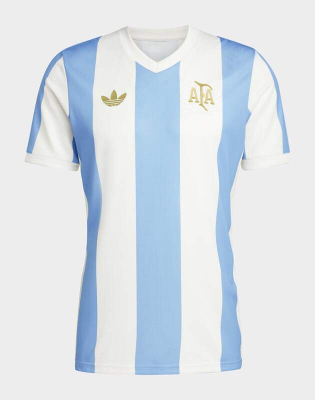 Camiseta-argentina-aniversario-estilo-retro-2024-2025