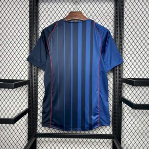 Camiseta retro FC Barcelona Segunda Equipación 2004-2005 dorsal