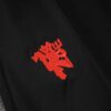 Chandal Manchester United Negro 2024-2025 pantalon corto logo