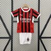 Conjunto Niño AC Milán Primera Equipacion 2024-2025