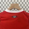 Conjunto Niño AC Milán Primera Equipacion 2024-2025 cuello