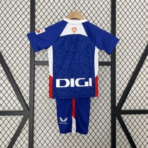 Conjunto Niño Atletico de Bilbao Segunda Equipacion 2024-2025 dorsal