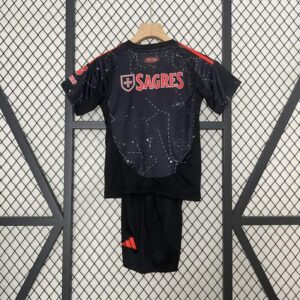 Conjunto Niño Benfica Segunda Equipacion 2024-2025 dorsal