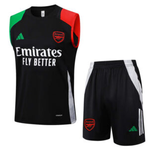 Conjunto de Entrenamiento Arsenal Negro 2024-2025