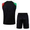 Conjunto de Entrenamiento Arsenal Negro 2024-2025 parte trasera
