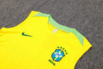 Conjunto de Entrenamiento Brasil Amarillo 2024-2025 puño