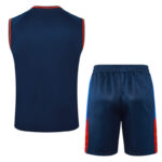 Conjunto de Entrenamiento FC Barcelona Azul 2024-2025 conjunto parte trasera