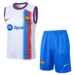 Conjunto de Entrenamiento FC Barcelona Blanco Azul 2024-2025
