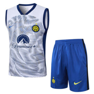 Conjunto de Entrenamiento Inter Milan Blanco/Azul 2024-2025