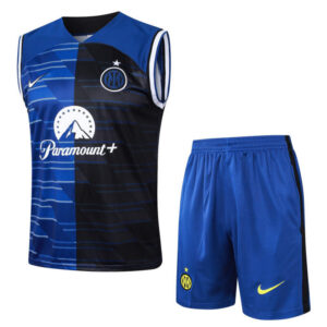 Conjunto de Entrenamiento Inter de Milan Azul Negro 2024-2025