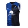 Conjunto de Entrenamiento Inter de Milan Azul Negro 2024-2025 parte delantera