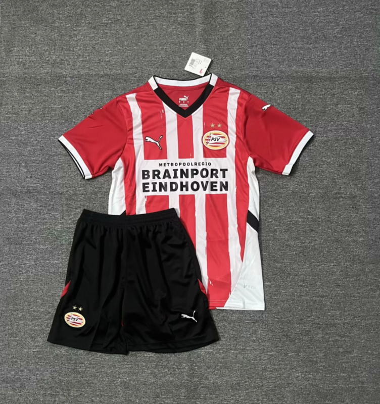 Conjunto-niño-psv-eindhoven-primera-equipacion-2024-2025