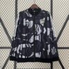 Alternative view of Cortaviento Reversible Arsenal Verde/Negro 2024-2025