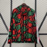 Cortaviento Reversible Arsenal Verde Negro 2024-2025 parte trasera verde