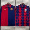 Cortaviento Reversible FC Barcelona Rojo/Azul 2024-2025