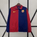 Cortaviento Reversible FC Barcelona Rojo Azul 2024-2025 parte 1
