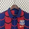 Cortaviento Reversible FC Barcelona Rojo Azul 2024-2025 pecho reverso