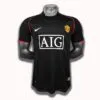 Camiseta Manchester United Segunda Equipacion Versión Jugador Retro 2007-2008