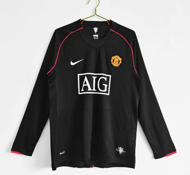Camiseta Retro Manchester United Segunda Equipacion 2007-2008