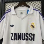 Camiseta Retro Real Madrid Primera equipacion 1984-1985 cuello