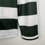 Camiseta Retro Sporting de Lisboa Primera Equipacion 2001-2003 puño derecho