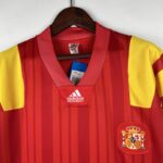 Camiseta retro España primera equipacion 1992-1994 cuello