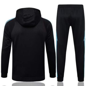 Chandal Argentina Negro 2024-2025 dorsal