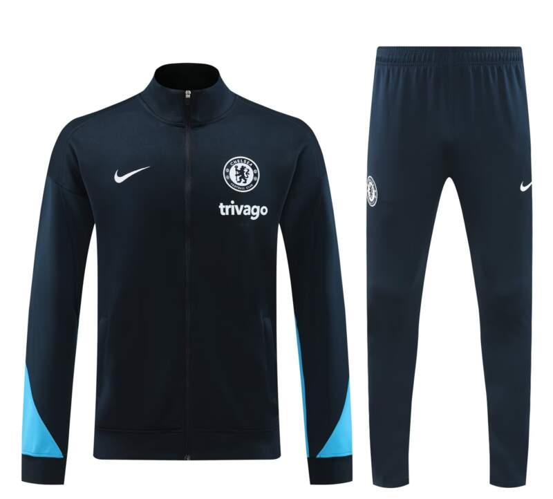 Chandal Chelsea Azul Oscuro 2024-2025 Chandal Chelsea Azul Oscuro 2024-2025