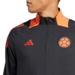 Chandal Colombia Negro 2023-2024 cuello