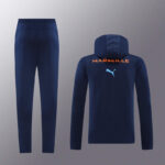 Chandal Olympique de Marsella Azul 2024-2025 dorsal