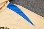 Chandal con Capucha FC Barcelona Crema 2024-2025 hombro-