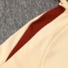 Chandal con Capucha FC Barcelona Crema 2024-2025 hombro
