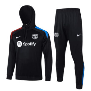Chandal con Capucha FC Barcelona Negro 2024-2025