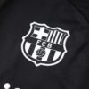 Chandal con Capucha FC Barcelona Negro 2024-2025 escudo chaqueta