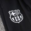 Chandal con Capucha FC Barcelona Negro 2024-2025 escudo-p