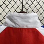 Chaqueta Gabardina Arsenal Rojo Blanco 2024-2025 cuello