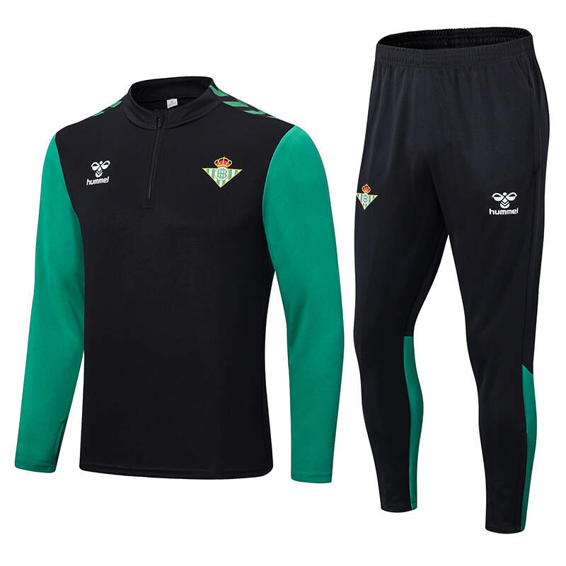Conjunto Chandal Real Betis Negro 2022 Conjunto Chandal Real Betis Negro 2022