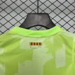 Conjunto Niño FC Barcelona Tercera Equipacion 2024-2025 cuello
