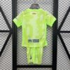 Conjunto Niño FC Barcelona Tercera Equipacion 2024-2025 dorsal