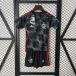 Conjunto Niño Flamengo Tercera Equipacion 2024-2025